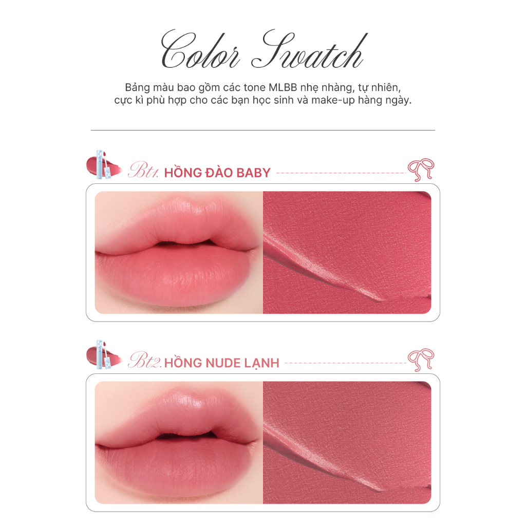 Ảnh Son Kem Lì Foif Daily Blur Tint 4
