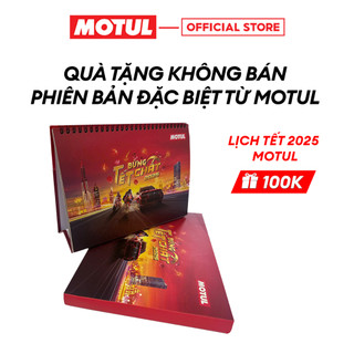 [QUÀ TẶNG KHÔNG BÁN] Lịch Tết Motul 2025