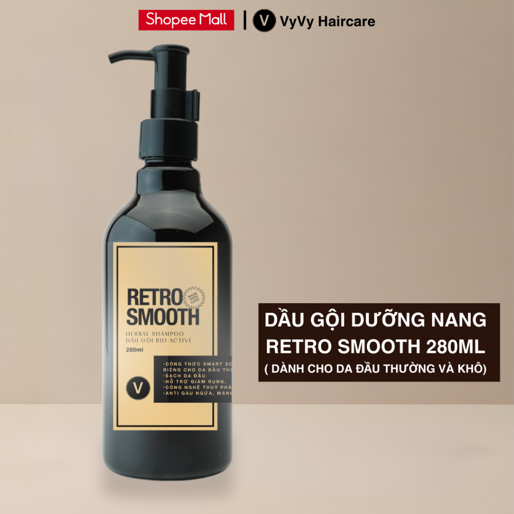 Ảnh Bộ dầu gội dưỡng nang 280ml + kem ủ tóc tráng gương mới 250gr holiday set vyvyhaircare V 3