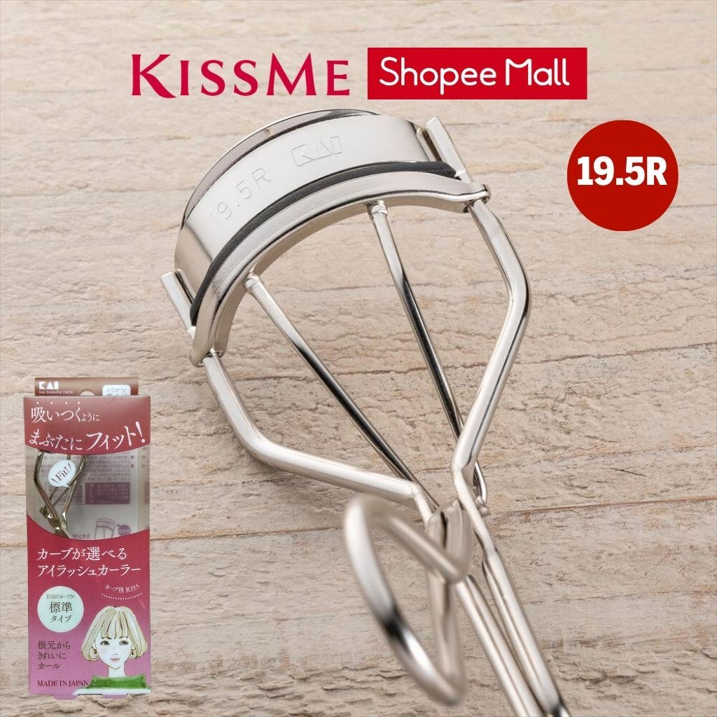 Ảnh Bấm mi KAI chuyên dụng thân thép không rỉ dành cho các dáng mắt khác nhau KAI EYELASH CURLER R18, R19.5, R21 4