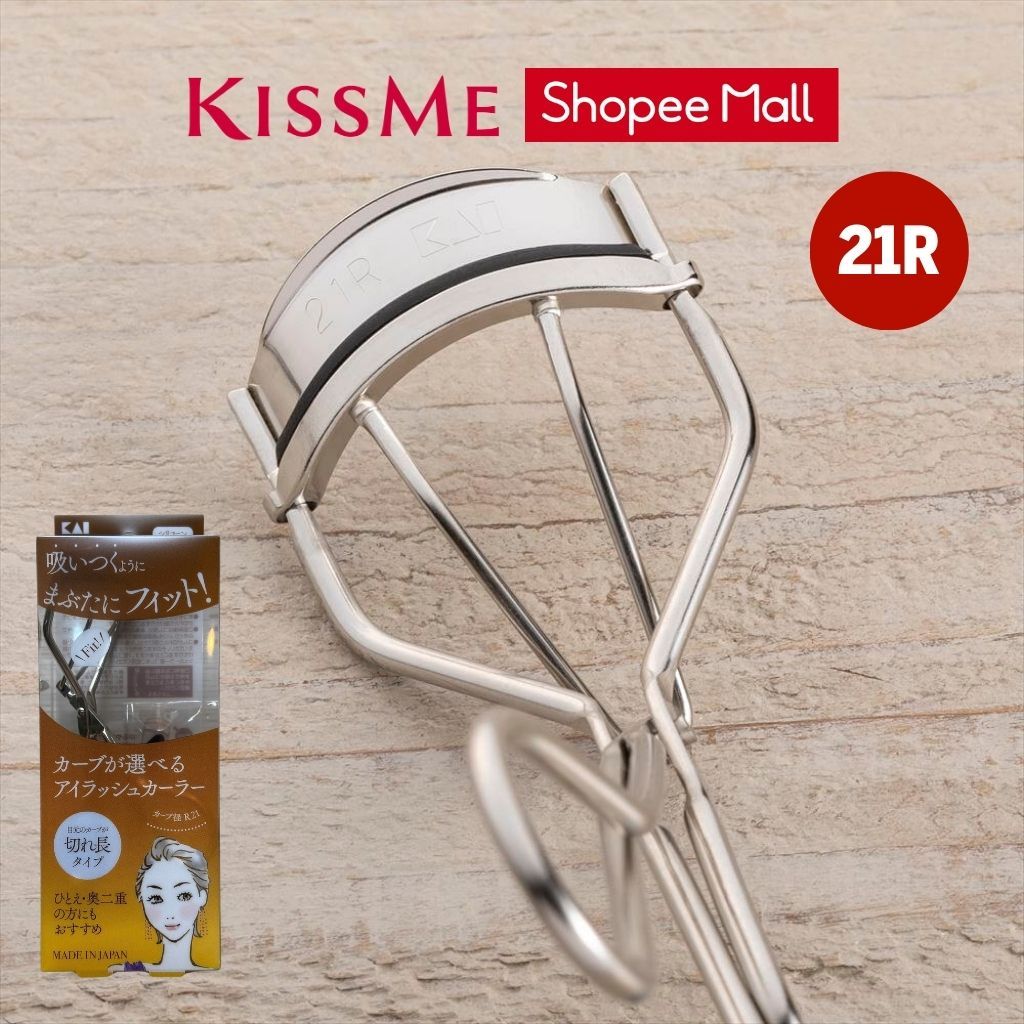 Ảnh Bấm mi KAI chuyên dụng thân thép không rỉ dành cho các dáng mắt khác nhau KAI EYELASH CURLER R18, R19.5, R21 2