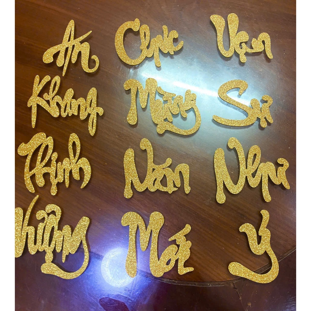 Bộ Chữ THƯ PHÁP AN KHANG THỊNH VƯƠNG, CHÚC MỪNG NĂM MỚI,  VẠN SỰ NHƯ Ý trang trí Tết 🎆🧧