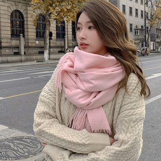 Khăn Choàng Quàng Cổ Trơn Chất cashmere nhiều màu Bản To 90x190cm K16