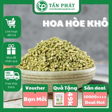 [Hàng Công Ty] Hoa hòe sấy khô (Loại 1, Thơm, Mới), Trà hoa hòe - Hỗ trợ thanh nhiệt và giải độc