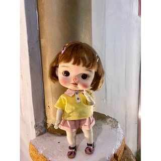 Set áo thun sơmi vàng kèm quần ngắn size dian mập,cừu bé,cá lớn,6 nhỏ(size khác vui lòng ib shop)