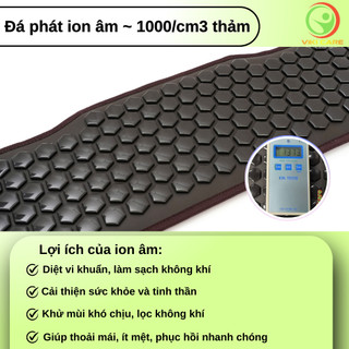 Đai Đá Nóng Hàn Quốc Carefit Công Nghê Nhiệt Sâu Kết Hợp Đèn Hồng Ngoại