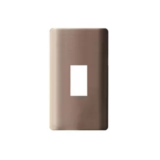 Mặt che thiết bị - cho MCB - 1 cực - Trắng/ Đồng - 70x120x10mm - Schneider Electric - A8401MCB_SZ_G19 A8401MCB_WE_G19