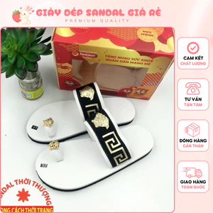Dép Sandal Nữ Thời Trang Dép Nam Đế Cao Su Cao Cấp Chất Liệu Đế Tpr Chống Trơn Trượt Độ Bền Cao Keo Bám Dính Tốt
