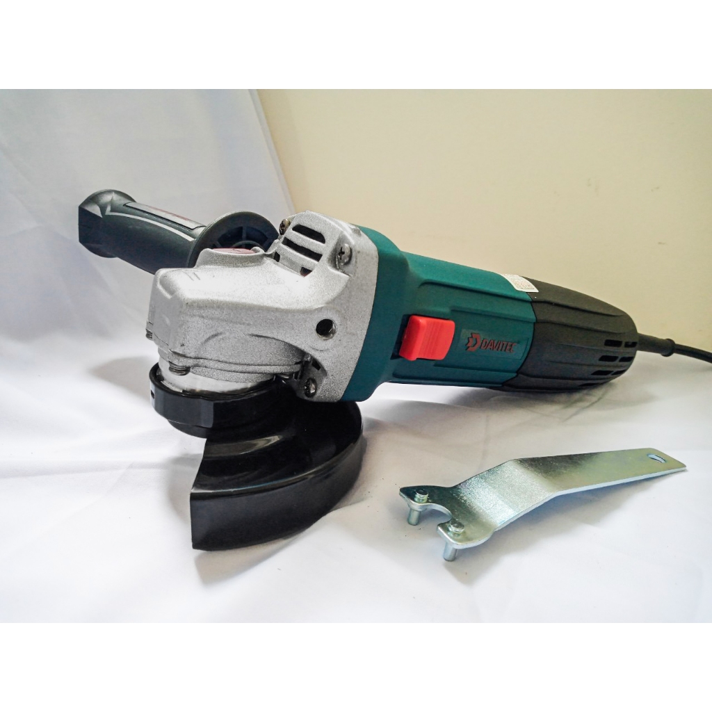 Máy mài góc/ máy cắt cầm tay DV1100C đĩa 100mm công suất 850W motor dây đồng, linh kiện phổ thông - Tặng 5 đá cắt 107
