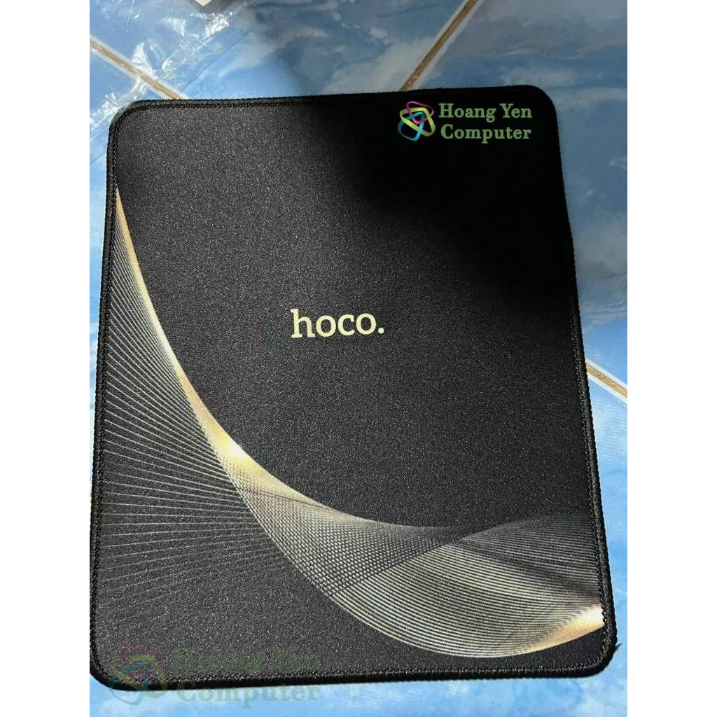 Lót chuột Hoco GM22 - Kích thước 20 x 24 x 0,2 cm | Bàn di chuột Hoco - Hoàng Yến Computer