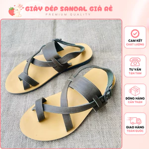 Giày Sandal Nam Nữ Dép Quai Ngang Dây Mảnh Đế Đúc Quai Đẹp - Nhẹ, Cực Kỳ Êm Chân