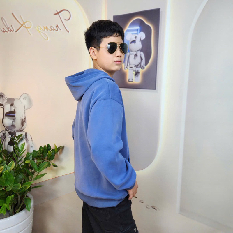 Áo nỉ hoodie cho bé áo nỉ thu đông hàng QCCC size từ 28-54kg
