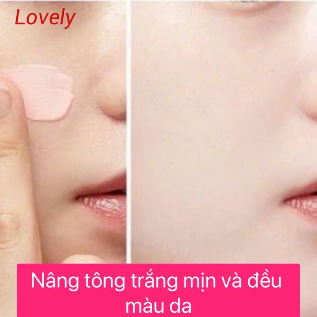 Kem Chống Nắng B5 LOVELY  Chống Nắng Dưỡng Trắng Nâng Tông Hỗ Trợ Phục Hồi Da  Ngừa Thâm Nám