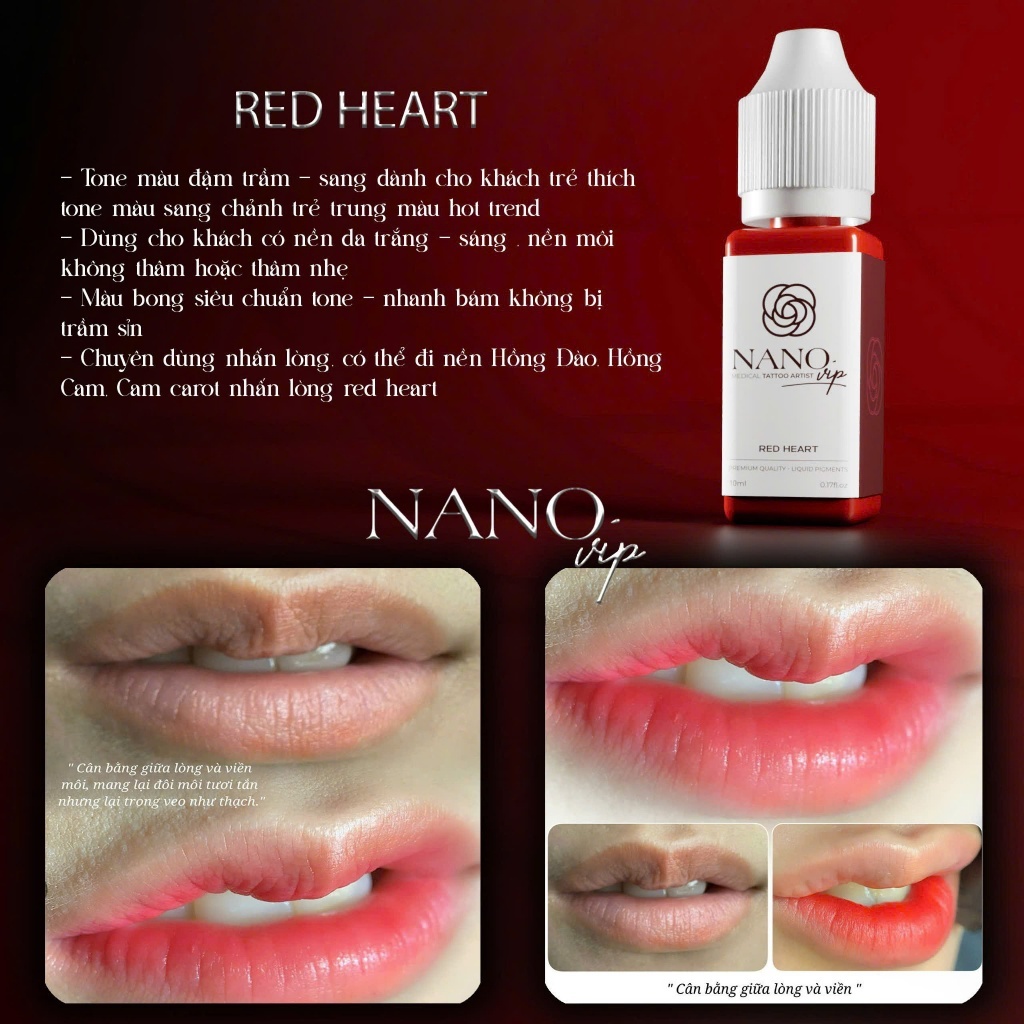 Mực Vip NANO Khánh Ly chuyên xăm môi mày_NANO Nguyễn khánh ki_mực phun xăm