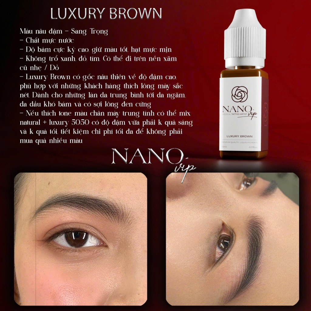 Mực Vip NANO Khánh Ly chuyên xăm môi mày_NANO Nguyễn khánh ki_mực phun xăm