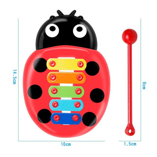 Đồ Chơi Nhạc Cụ Đàn Piano 5 Thanh Quãng Hình Bọ Cánh Cứng Siêu Đáng Yêu Cho Bé 89091