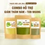 Combo bột đẩy lùi thâm nám, tàn nhang hiệu quả ( bột khổ qua, bột tía tô, bột trà xanh)
