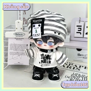 Outfit doll 10cm 15cm 20cm 25cm 30cm 40cm ngồi - Quần áo búp bê 10cm 20cm 40cm