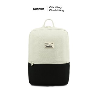 Balo nam nữ đi học đi làm BAMA New Basic Backpack NB117 chống nước nhiều ngăn đựng laptop 13 inch