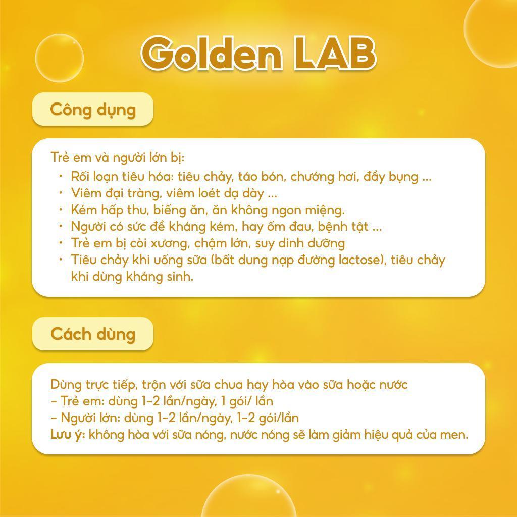 Ảnh Men Vi Sinh Golden Lab Từ Kim Chi Hàn Quốc, Cải Thiện Tiêu Hóa,Tăng Hấp Thu HSD T10/25 4