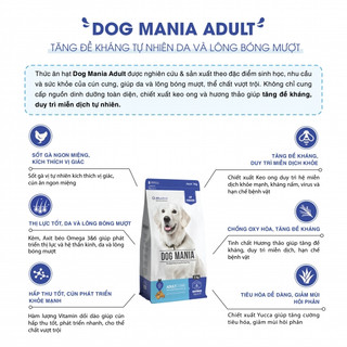 [2.4kg] Thức ăn chó mọi lứa tuổi Dog Mania xuất xứ Hàn Quốc