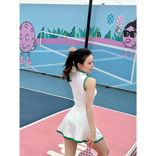 Váy Tennis Pickball Thể Thao Mallorie Onfit Tặng Kèm Quần Bảo Hộ Đồ Tập Gym Nữ Tôn Dáng Co Giãn 4 Chiều VAS25004