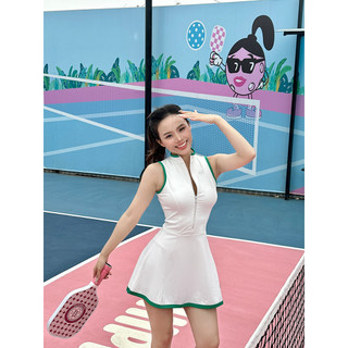 Váy Tennis Pickball Thể Thao Mallorie Onfit Tặng Kèm Quần Bảo Hộ Đồ Tập Gym Nữ Tôn Dáng Co Giãn 4 Chiều VAS25004