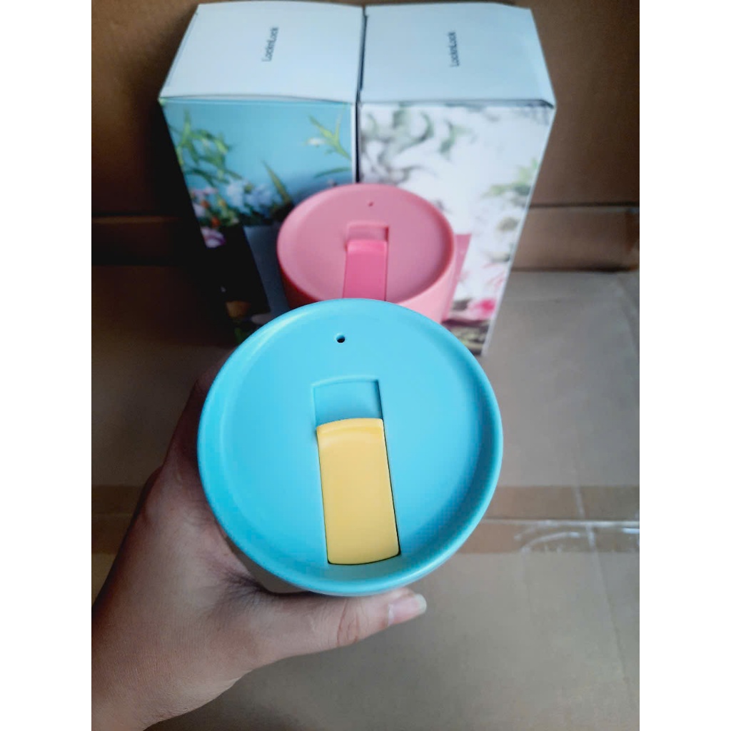 Ly Giữ Nhiệt LocknLock Lovely Tumbler LHC4279 dung tích 540ml, 2 màu, nắp trượt - K-MALL