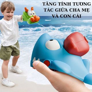 Đồ Chơi Phun Nước An Toàn Thú Vị Cho Bé Vui Chơi Thỏa Thích, Đồ Chơi Súng Phun Nước Hình Rồng Đáng Yêu 89093