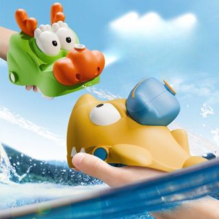 Đồ Chơi Phun Nước An Toàn Thú Vị Cho Bé Vui Chơi Thỏa Thích, Đồ Chơi Súng Phun Nước Hình Rồng Đáng Yêu 89093