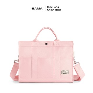 Túi tote nữ đi làm BAMA New Basic Totes NB802-S thời trang nhiều ngăn túi đeo chéo vải canvas nhiều ngăn thời trang