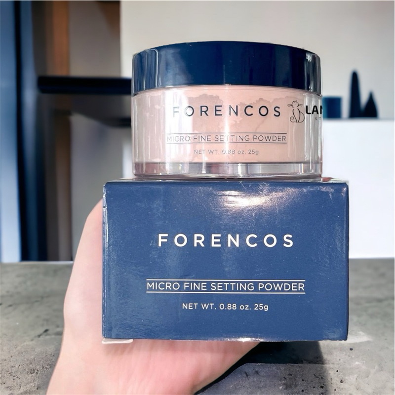 Phấn phủ bột Forencos Micro Setting Powder, siêu thấm hút dầu.