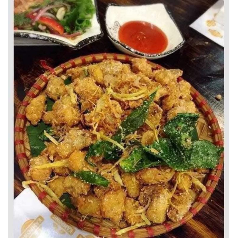 Bột Gà Rang Muối Chuẩn Vị Rang Gà,ếch,tôm,bề bề,sụn...rang muối túi ...