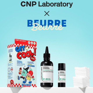 Set nước hoa hồng tẩy da chết CNP IP-BHA Tea Tree Active