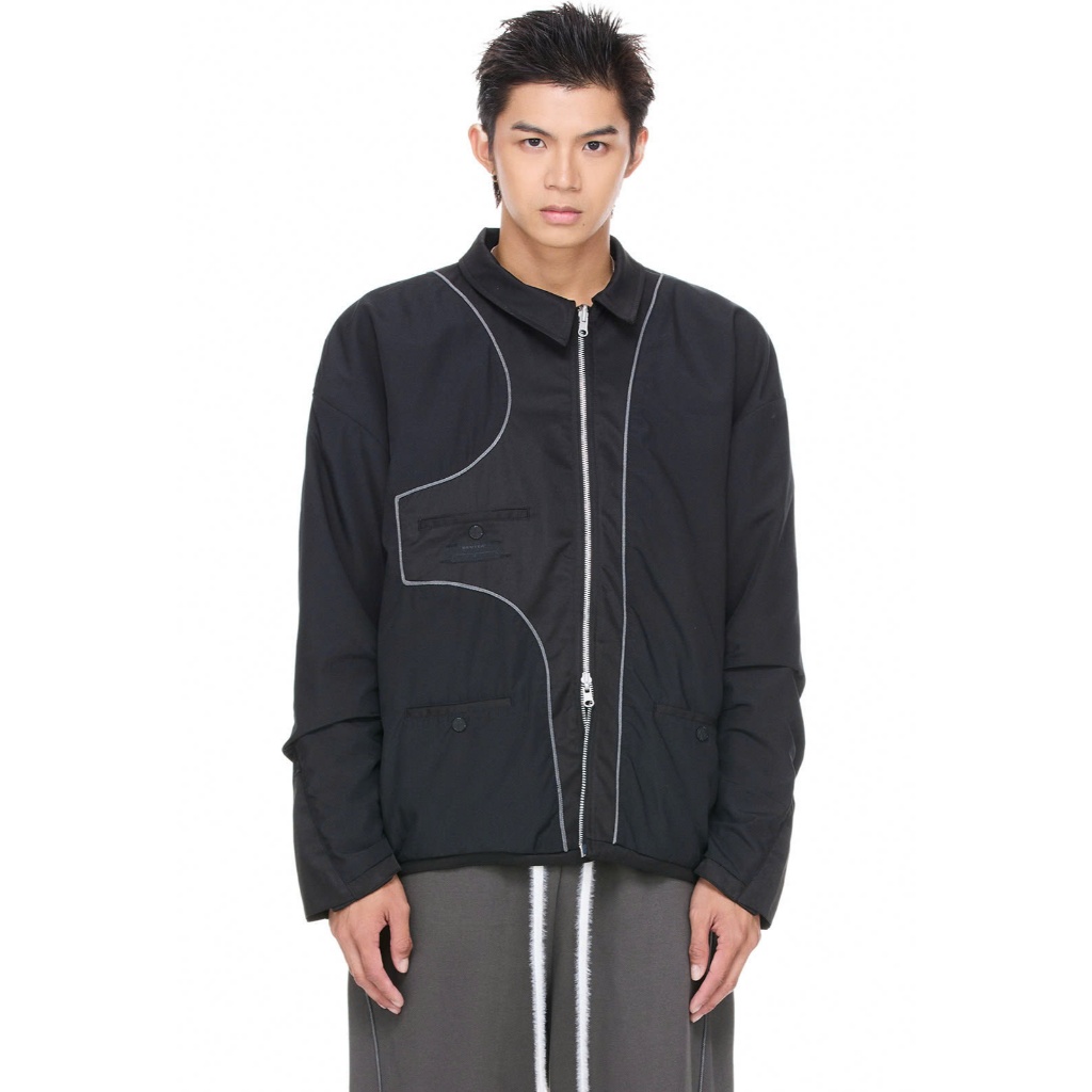 Áo khoác thể thao nam thiết kế 2 mặt - BEUTER Working Jacket Black ...