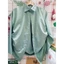 Áo sơ mi form rộng dây rút