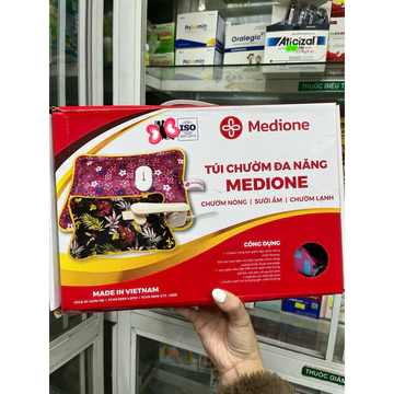 CHÍNH HÃNG] Túi sưởi, Túi chườm đa năng Medione hàng việt nam cao cấp chườm nóng, giữ ấm, chườm lạnh HHANH PHARMA