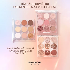 Bảng Phấn Mắt R558 ROVANCHY 9 Ô Màu Mắt Thời Thượng – Đa Dạng Phong Cách