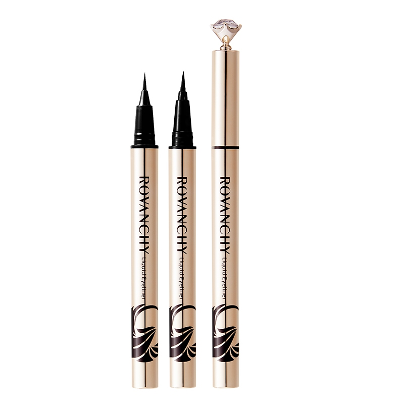 ROVANCHY - Bút kẻ mắt nước R570, chống thấm nước, đầu cọ 0.1mm, lâu trôi, dễ sử dụng