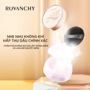 Phấn Phủ R585 ROVANCHY Siêu Nhẹ Mịn, Kiềm Dầu, Không Trôi - 3 Tone Màu Tự Nhiên, Mịn Màng Cả Ngày