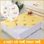 Tấm lót chống thấm cho bé sơ sinh thay bỉm 3 lớp cỡ lớn MySun AquaLock