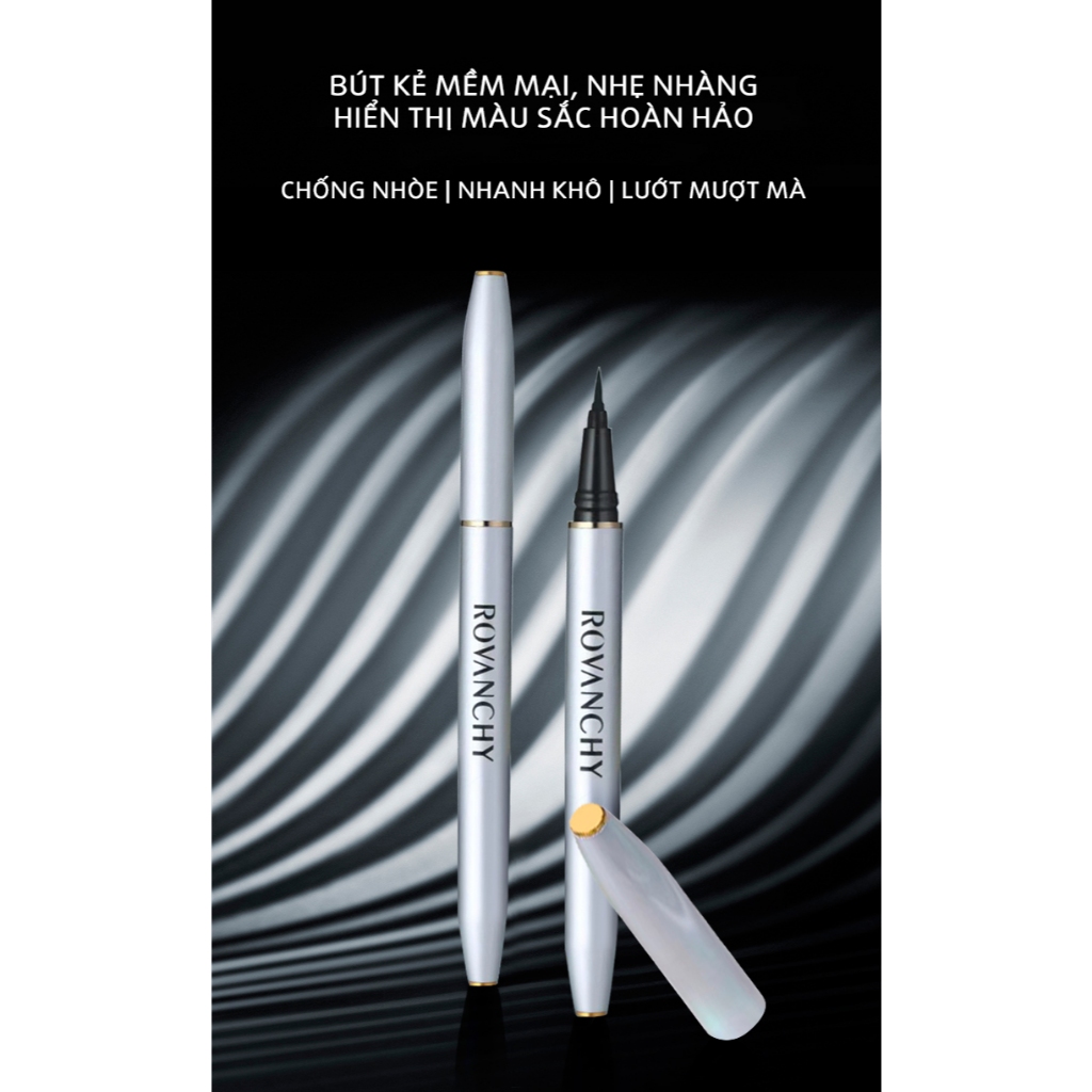 Kẻ Mắt Nước R552 ROVANCHY Eyeliner - Bền Màu, Nhanh Khô, Chống Lem, Dễ Dàng Sử Dụng