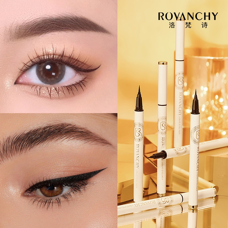 Bút Kẻ Mắt Nước ROVANCHY R563 - Chống Lem, Lâu Trôi, Mực Nét Tự Nhiên