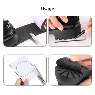 Miếng Dán Đế Giày EVA Phủ Nhám Chống Trượt, Giảm Ồn, Keo 3M Siêu Dính – Tự Cắt Theo Đế – 10x100cm