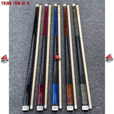 Cơ Bida 2 Khúc Đài Loan 145cm, Cơ Bi-A Nhẹ 350gram Dành Cho CLB Thịnh Tâm