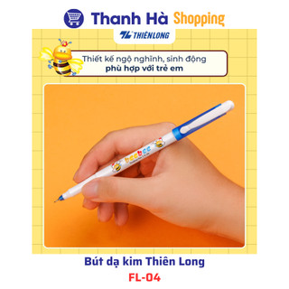 Bút dạ kim Thiên Long Bebe FL-04 màu tím