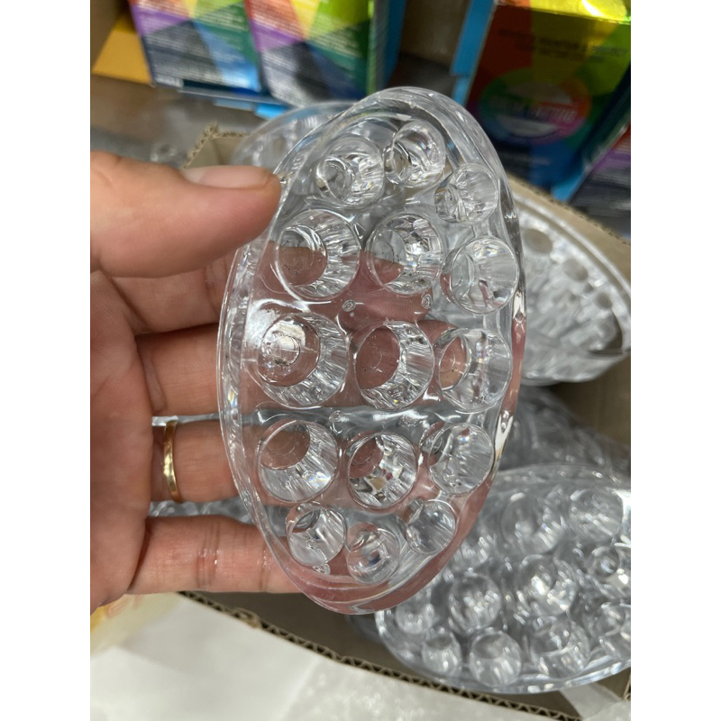 Đế Đựng Chum inox, 4 ô, ovan, silicon