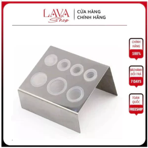 Đế Đựng Chum inox, 4 ô, ovan, silicon