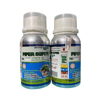 Piper Super 350ec chai nhôm 100ml diệt sạch ruồi muỗi kiến gián