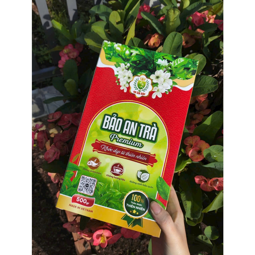 Bảo An Trà thượng hạng (500g) an thần ngủ ngon, gan khỏe, tiêu hóa tốt